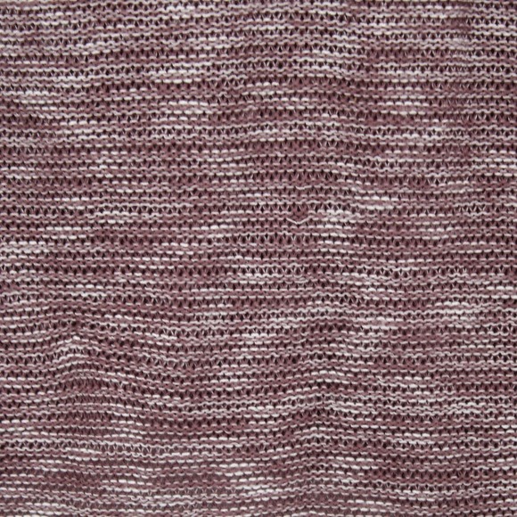 Express Size Large Purple Melange Crossover Lightweight Sweater 3/4 Sleeves - Picture 4 of 7